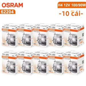 Osram | OSRAM 10 Chiếc H4 100W Đèn Pha Công Suất Cao Bóng Đèn Halogen 62204 Super Rallye P43t Đèn HB2 9003 3200K Màu Vàng Để Chiếu Sáng Ô Tô