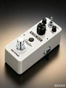Rowin LEF-323 Greenizer TS Overdrive Pedal Dual Boost/Normal Mode True Bypass Mini Metal Guitar Effect