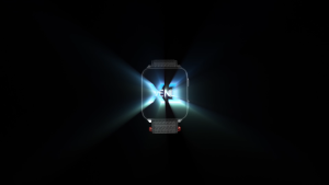 Garmin Venu X1 - Black with Slate Titanium Caseback