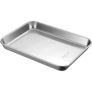 GEDO | 304 Stainless Steel Rectangular Tray Household Commercial