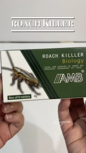 Cockroach Killer Bio Bait Tablets Natural Pest Control Cockroach Gel Alternative for Home Use