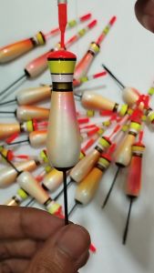PELAMPUNG PANCING pancing KUMBUL ANTI BADAI TABUNG KLEM STARLET 14CM SENSITIF BAHAN KAYU