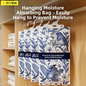 Hanging Indoor Closet Dehumidifier Bag Moisture Absorber Anti-Mold Student Dormitory Dryer Agent Easy to Use Household Essential