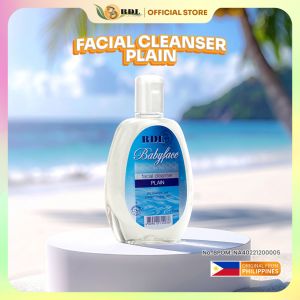 RDL Pembersih Wajah Plain Facial Cleanser Semua Jenis Kulit Sabun Cuci Muka 150ml Mencerahkan Cegah Penuaan
