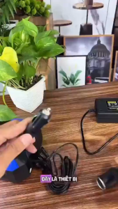 Bộ nguồn chuyển 220V/110V sang 12V-5A cho máy hút bụi và bơm tiện lợi hiệu quả và tiết kiệm năng lượng.