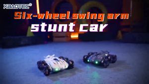 Mainan Mobil Remote Control RC 2.4G 6Roda Mobil climbing off-road 6WD Dengan Lampu+Spray+Musik Rotasi 360° Car Drift