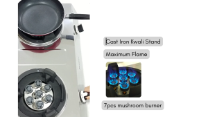 HOMELUX 7.1kW High Power Double Burner Commercial Gas Cooker Stove 煤气炉 HSC-7ST / Gas Cooker / Dapur Gas