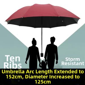 Jiaxu | Durable Reinforced Manual Folding Sun and Rain Umbrella