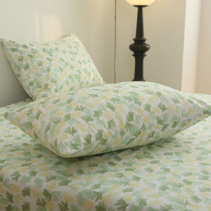 [Slight Flaw Special Offer Big Sale] 100 100% Pure Cotton Twill Bed Sheet One-Piece Plaid Striped Small Floral Cartoon Quilt Sheet