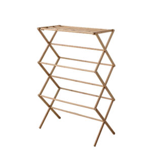 Foldable Bamboo Wooden Drying Rack