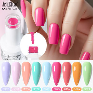 Arte Clavo Summer Gorgeous Color Gel Nail Polish Soak Off UV Hema Tpo Free Semi Permanent Nails Art For Manicure Nail Varnish