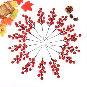 Nhánh đông đào dài 18cm 12 quả to tròn(Quả Cherry)