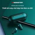 Monster XKT25 Tai Nghe Bluetooth Không Dây Tai Nghe Chơi Game Âm Thanh Nổi Hifi Giảm Tiếng Ồn Tai Nghe Nhét Tai Thể Thao Có Mic. 