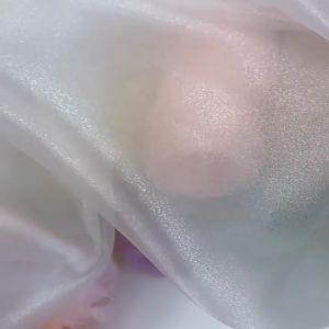 Organza Fabric for Wedding Stage Decoration Voile Transparent Fabric Home Party Mesh Fabrics