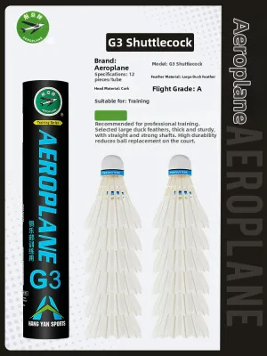 Aeroplane | Ultra Durable Badminton Professional Training and Competition