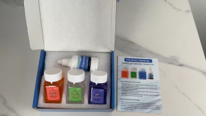 Yieryi pH Calibration Solution 4.00 7.00 10.01 พร้อม Storage Solution สำหรับ pH Meter ไฮโดรโปนิกส์ ตู้ปลา 50ml