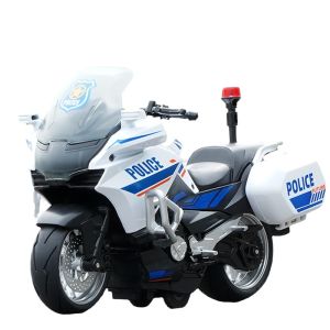 MABAOMABAO | Simulated Motorcycle Toy Police Vehicle For Kids