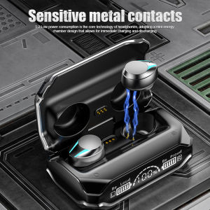 XM Bluetooth Headset TWS M41 Headset Bluetooth Full Bass Stereo 4500mah Power Bank 9D Stereo Wireless Headphone Sports Gaming Earbuds LED Mic Earbud Air TWS with Mic Headphones Handset Earbud