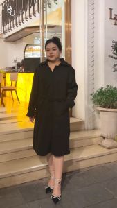 Áo khoác dạ cổ sen tay raglan BIGSIZE (55kg đến 95kg) - 23SAK13 - [BUstu Bigsize]