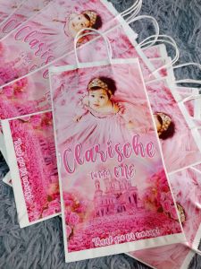 Pink Princess Lootbags(minimum of 20pcs)