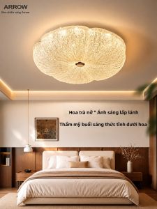 Đèn Trần Phong Cách Retro Pháp Sang Trọng
