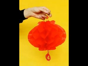 10pcs Chinese Lanterns: Hanging Red Paper Lanterns for Festive Decor