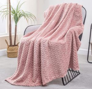 Flannel Blanket Throw Blanket Office Sofa Sleeping Fleece Single Twin Queen Fluffy Blanket Sofa Throw Selimut Gebu