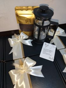 Coffee French Press and Premium Ground Coffee_Coffee Set for giveaways souvenirs special gift
