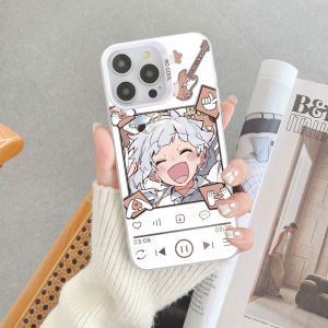 Silver Colorful Tooji  15 Case Mobile Phone Cover for Vivo Iqoo 8 Customizable Wild Geese Literary Hero Design