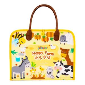 Jollybaby | Infant Educational Cloth Book with Non-Tear Pages