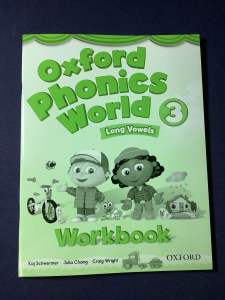 🚨🚨มือ1 หนังสือเรียนภาษาอังกฤษ Oxford Phonics World 3 Workbook
