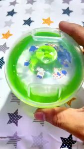 Hntob Infant Powder Puff Case Round Baby Soft Face Body Cosmetic Empty Portable