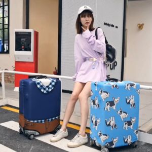 Sarung Koper 24 Inch 20 28 18 Elastis Luggage Cover Pelindung Kode SKPR 20
