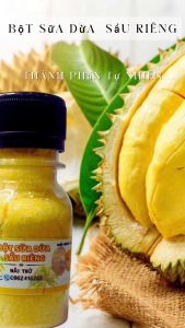 TRẢI NGHIỆM ĐẶC BIỆT VỚI BỘT SỮA DỪA SẦU RIÊNG NGUYÊN CHẤT - GIÁ DÙNG THỬ CHỈ TỪ 15K