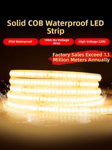 JINFI | Waterproof Super Bright Outdoor LED Strip 220V