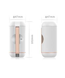 High Pressure Portable Bidet - Mini Foldable Rechargeable Handheld Turbo Bidet Personal Travel Bidet with 2 High Pressure Options Electric Bidet Sprayer Toilet for Women and Men