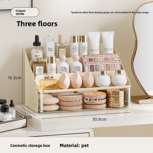 MEIZHUFU | Transparent High-End Cosmetic Organizer