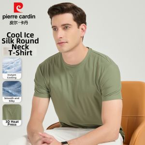 Pierre Cardin | Cooling Quick-drying Ice-silk Men T-Shirt