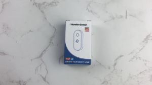 Others | White Tuya WiFi Vibration Sensor Alarm Wireless Vibration Detector Smart Life APP Alert Real-Time Activity & Shock Detection