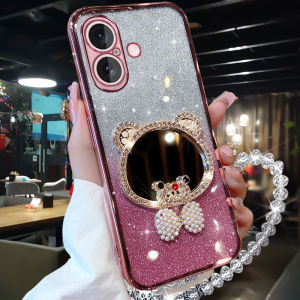เคสโทรศัพท์สำหรับ A38 A60 OPPO A78 A58 A98 5G A17K Reno 8T 5G ปลอกพร้อมสายคล้องกระจก