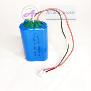 Baterai rc 7.4v 3 pin Soket RC Balance / Baterai mobil Remot Control / baterai speaker bluethoot Real KAPASITAS.