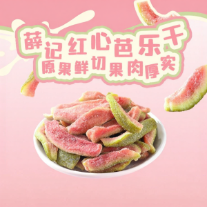 XUEJICHAOHUO | Bulk Red-fleshed Dried Guava Snacks