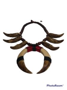 Kalung dayak kalimantan/kalung etnik dayak /atribut aksesoris dayak