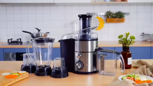 Electric juicer 4 in 1 Multi functional 450W Electric Blender 2L  Heavy Duty  Blender Vegetable and Fruit  Juicer