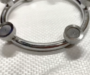 หัวพ่นยาวงกลม 5 รู ฉีดพ่นละออง แบบกลม หัวฉีดพ่นยาแบบวงแหวน สแตนเลส