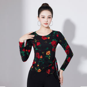 Modern Dancer Adult Dance Uniform National Standard Latin Dance Practice Square Dance Top