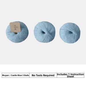 LOVEYARN | Lace Moxerian Summer Shawl DIY Crochet Handmade Knitting Material Package