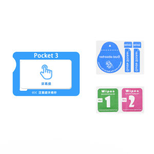 BRDRC Pocket 4 AR Screen Protector Film Anti-Reflective Film Anti-Scratch for DJI Pocket 4 3 AccessoriesWith Installation Tools