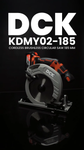 DCK KDMY02-185 Mesin Gergaji Sirkular Baterai / Cordless Brushless Circular Saw 185 mm