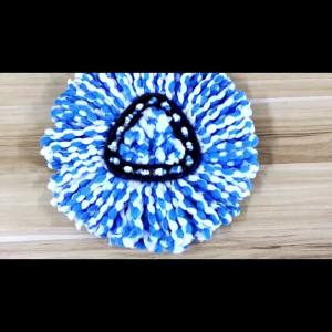 Spin Mop Replacement Head and Replacement Base Compatible with Vileda/O-Cedar RinseClean 2-Tank System(NO Bucket)